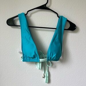 Aerie Teal Bikini Top
